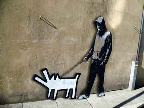 Signification Reves aboyer Banksy
