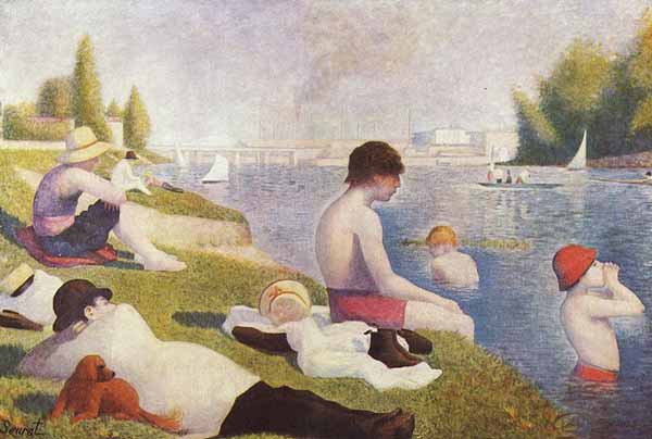 Signification Reves baignade Georges Seurat