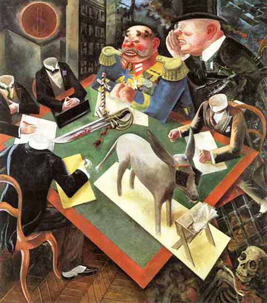 Signification Reves betise george grosz