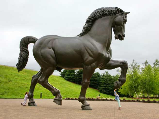 Signification Reve cheval sculpture