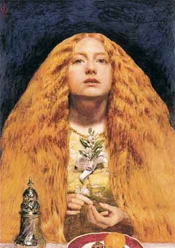Signification Reve cheveux Sir-John-Everett-Millais-1829-1896