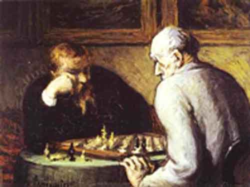 Signification Reves echiquier Daumier