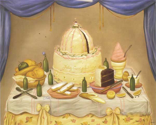 Signification Reves gourmandise Botero