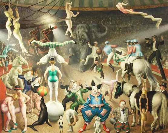 Signification Reves parade Laura Knight