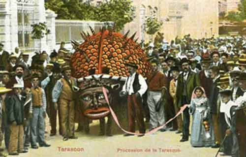 Signification Reves procession-tarasque