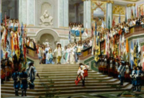 Signification Reve Reception du Grand Conde a Versailles