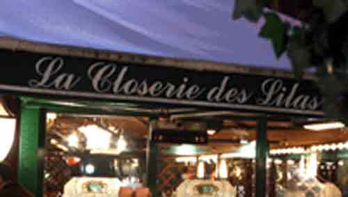 Signification Reve restaurant closerie des lilas